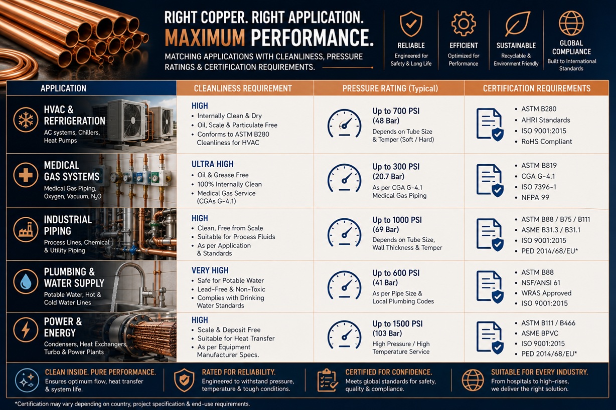 Application specification requirements
