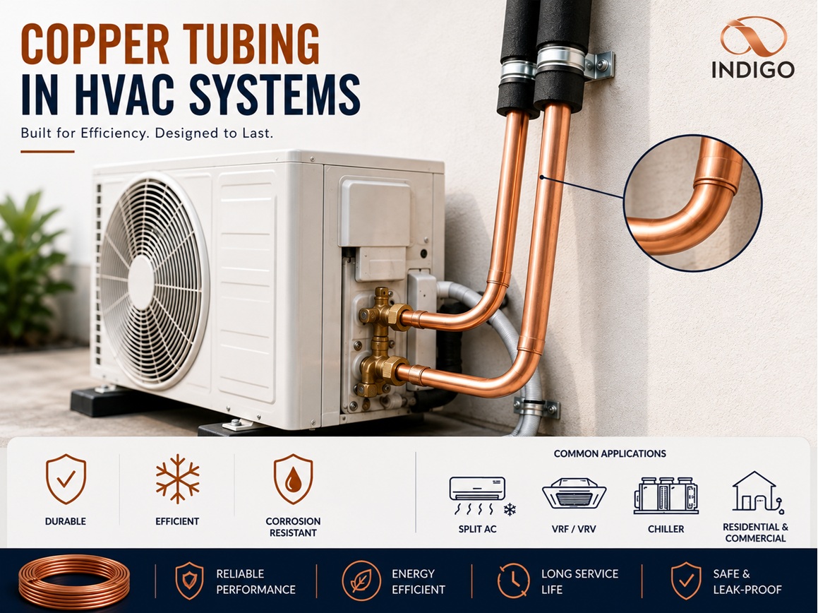 Copper Tubing Used in HVAC Systems