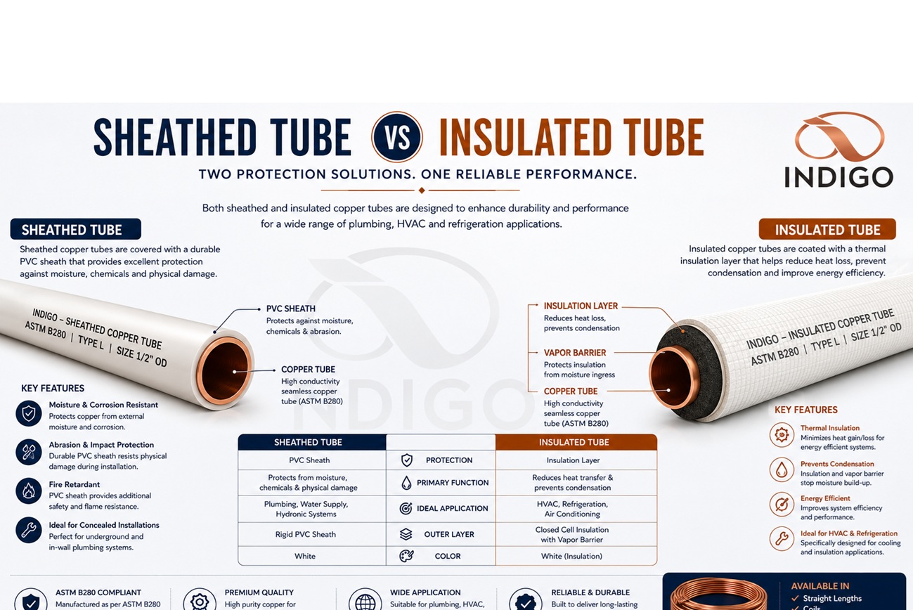 Sheathed Tube vs Insulated Tube Comparison