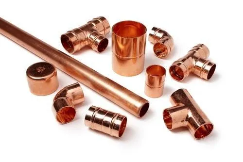 1 inch copper pipe fittings including elbows tees and couplings used in plumbing systems