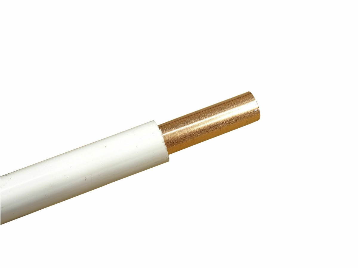 10mm plastic coated copper pipe for HVAC, gas and plumbing applications