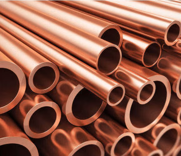 2 1/2 copper pipe used in industrial plumbing HVAC and large piping systems