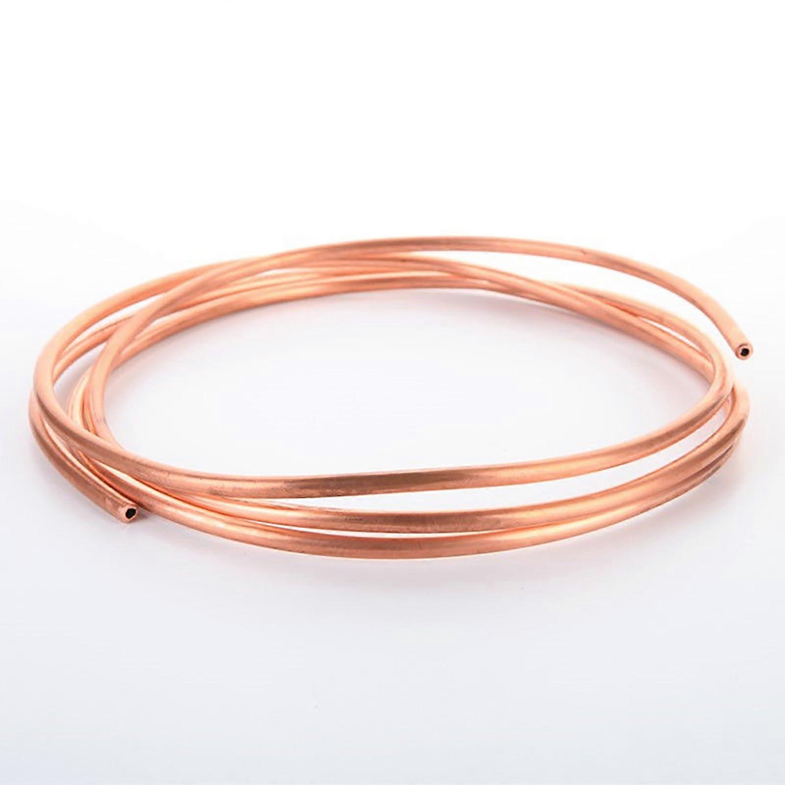 Copper pipe 28mm x 2m for plumbing HVAC and utility installations