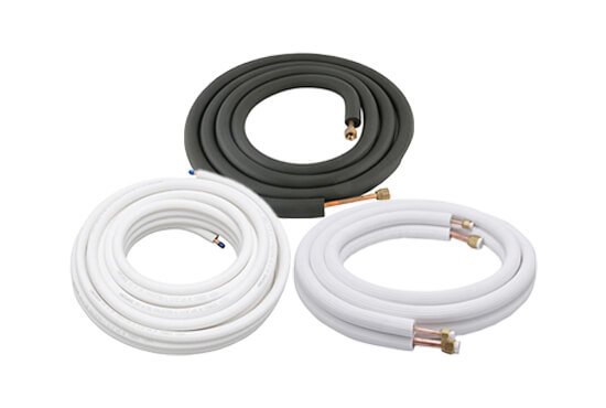 AC copper pipe insulation for air conditioning refrigerant lines in HVAC systems