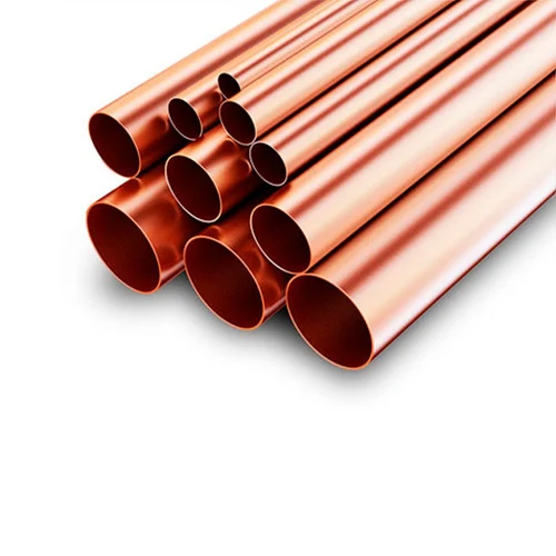 Copper 1/2 pipe used in plumbing HVAC and residential piping systems
