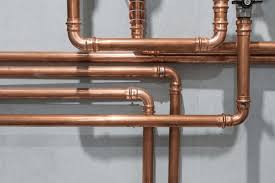 Copper pipe fittings used in plumbing HVAC gas and industrial piping systems