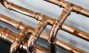 Copper tubing fittings used in HVAC refrigeration plumbing and industrial piping systems