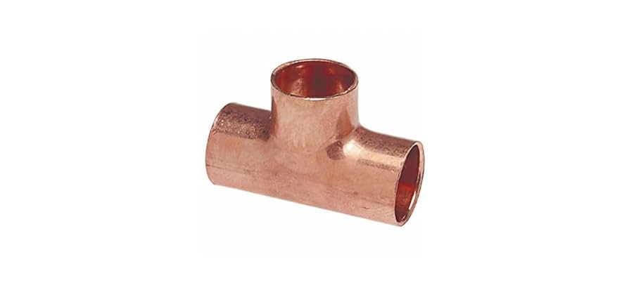 Half inch copper gas line used for LPG and natural gas distribution