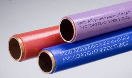 PVC insulated copper tube for HVAC, gas and plumbing systems