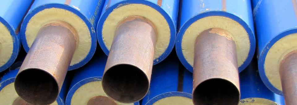 Pre insulated copper pipe used in HVAC and refrigeration systems
