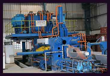 Extrusion Process-1600/400 MT Oil Hydraulic Extrusion Press with Piercer
Under